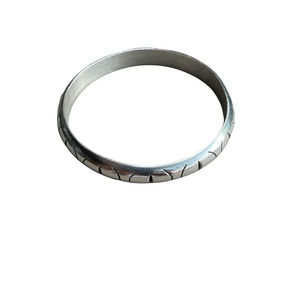 VINTAGE Sterling Silver TAXCO Heavy Bangle Bracelet Mexico Unisex